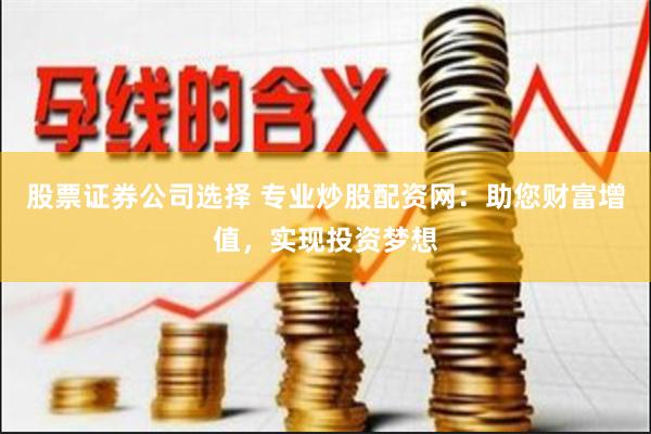 股票证券公司选择 专业炒股配资网：助您财富增值，实现投资梦想